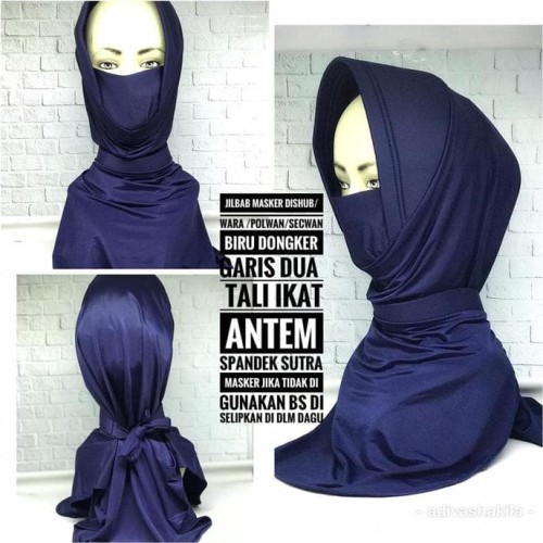 Detail Masker Biru Dongker Nomer 53