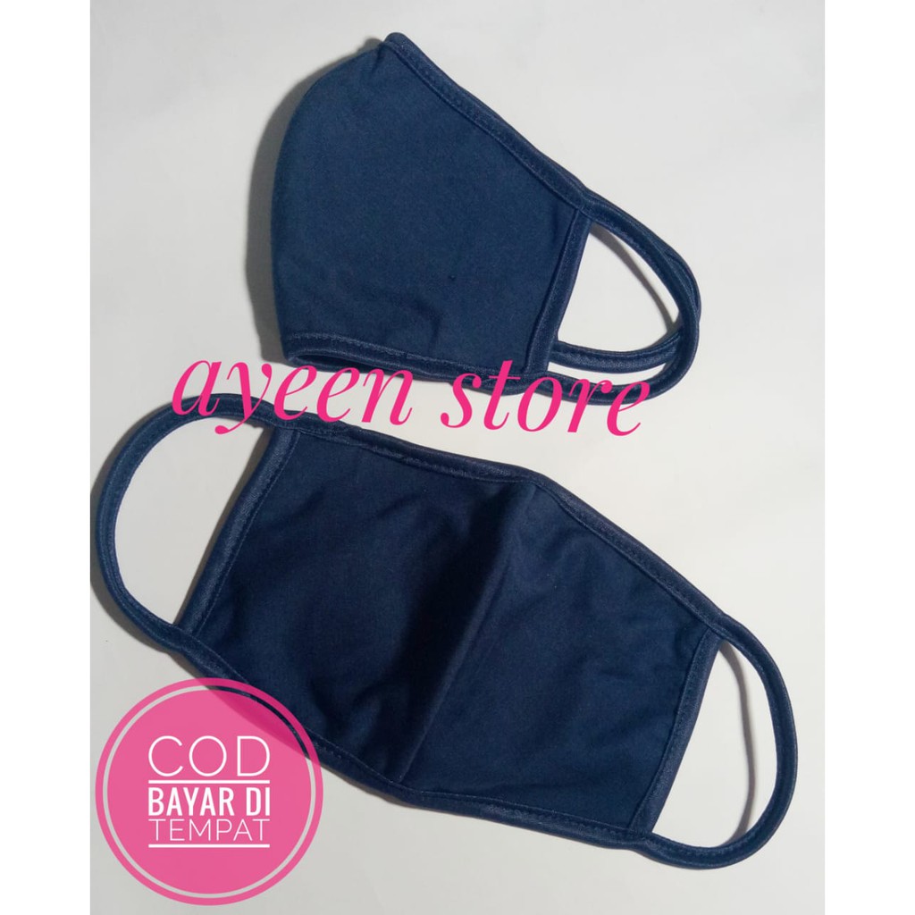 Detail Masker Biru Dongker Nomer 10