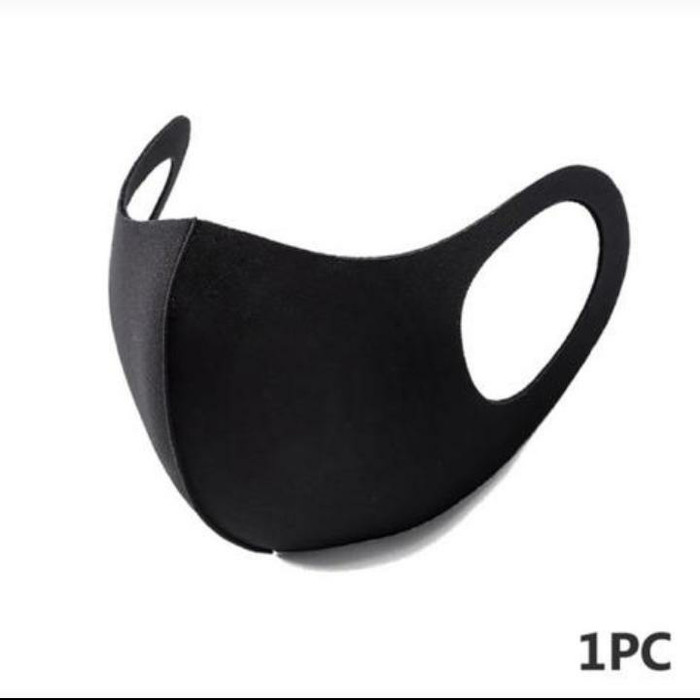 Detail Masker Hitam Polos Png Nomer 3