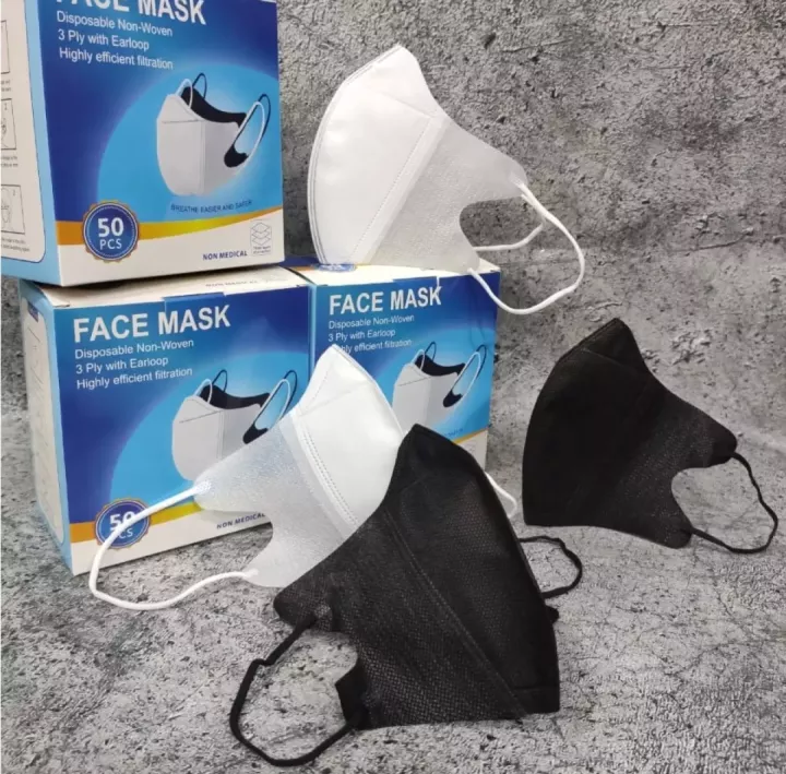 Detail Masker Hitam Putih Nomer 10