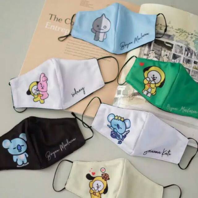 Detail Masker Kain Animasi Nomer 12