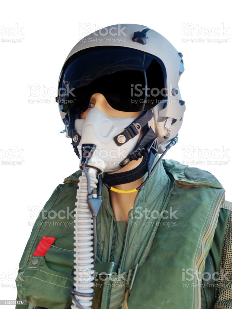 Detail Masker Pilot Pesawat Tempur Nomer 18