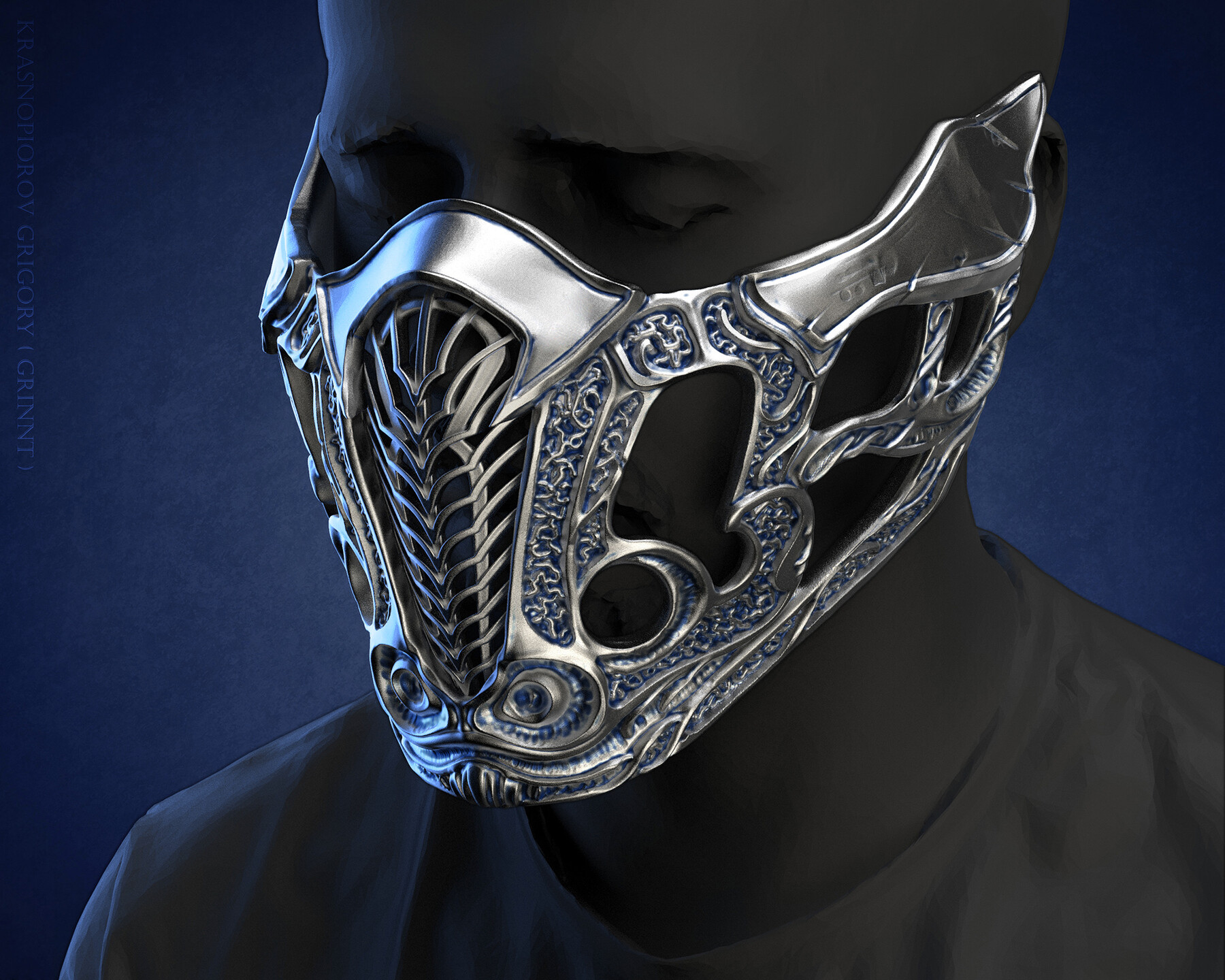 Detail Masker Sub Zero Nomer 13