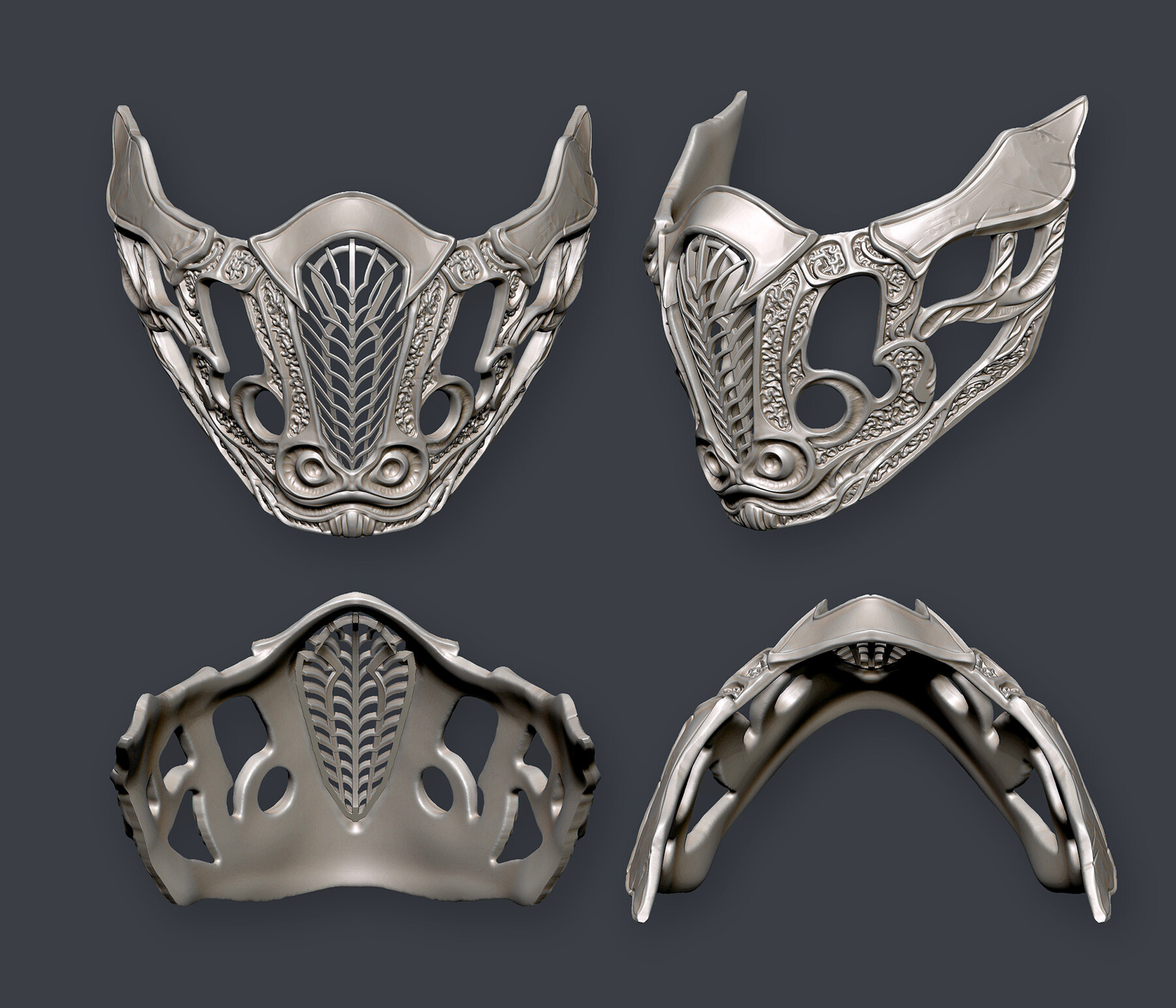 Detail Masker Sub Zero Nomer 26
