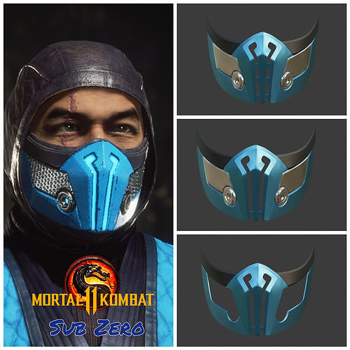 Detail Masker Sub Zero Nomer 30