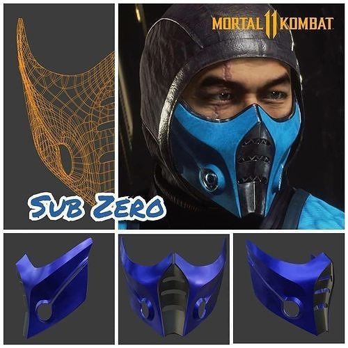 Detail Masker Sub Zero Nomer 36