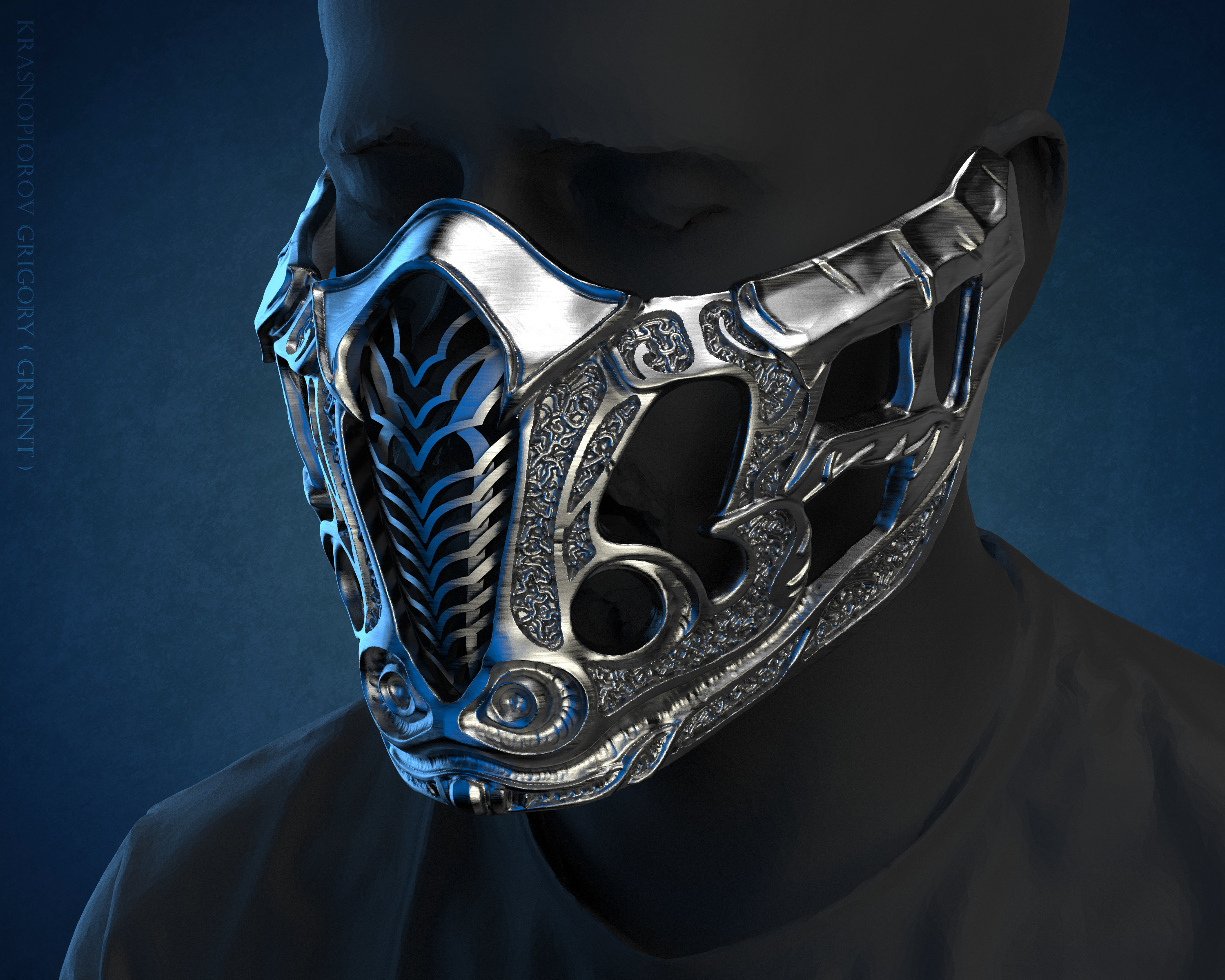 Detail Masker Sub Zero Nomer 43
