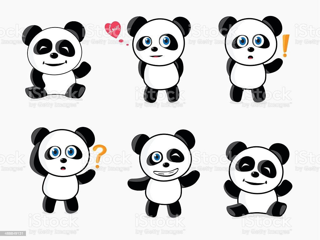 Maskot Gambar Panda - KibrisPDR