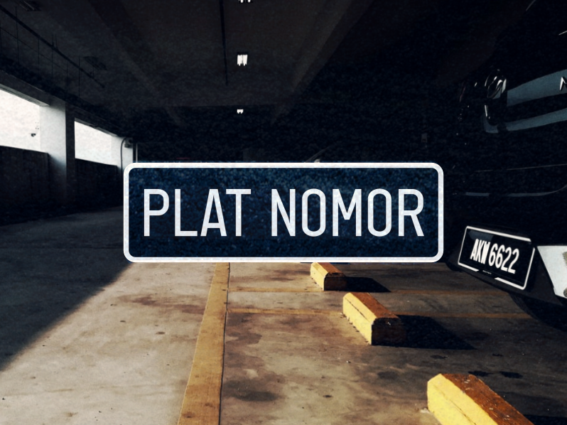 Detail Master Font Plat Nomor Nomer 10