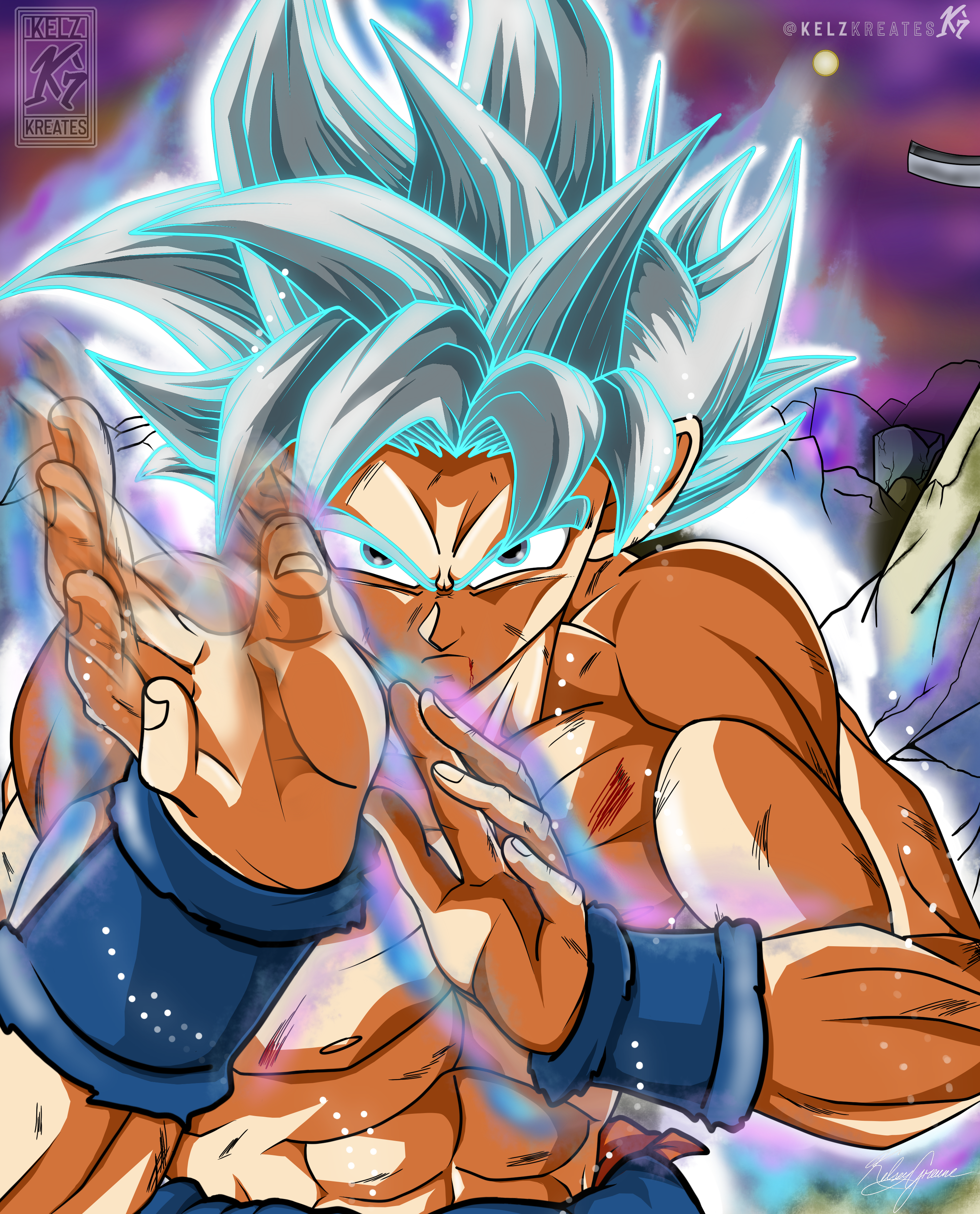 Detail Mastered Ultra Instinct Goku Nomer 25