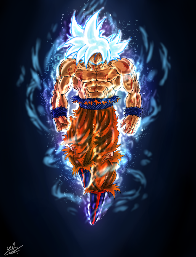 Detail Mastered Ultra Instinct Goku Nomer 9