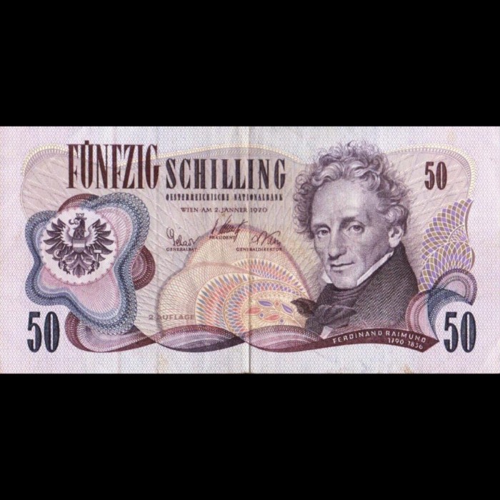 Detail Mata Uang Austria Nomer 45