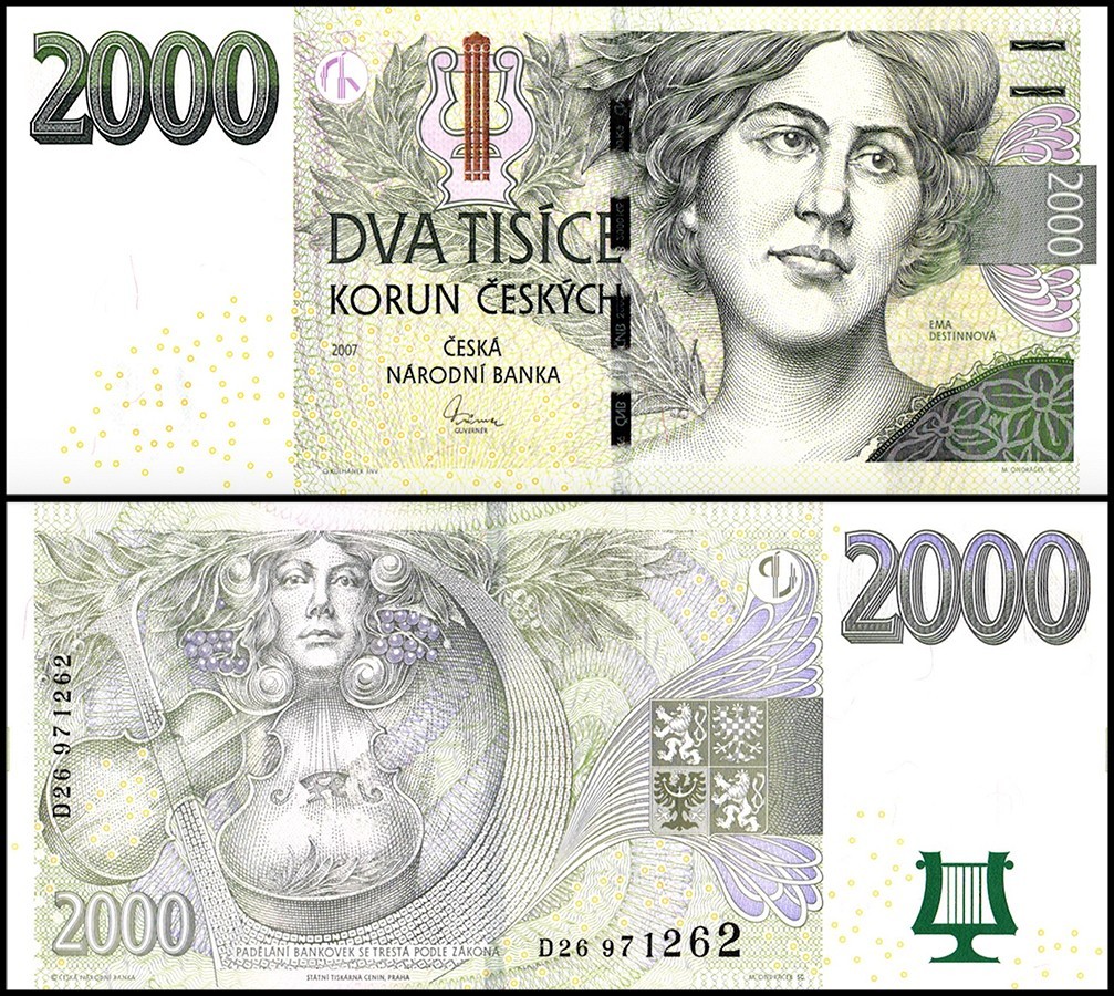 Detail Mata Uang Czech Nomer 7