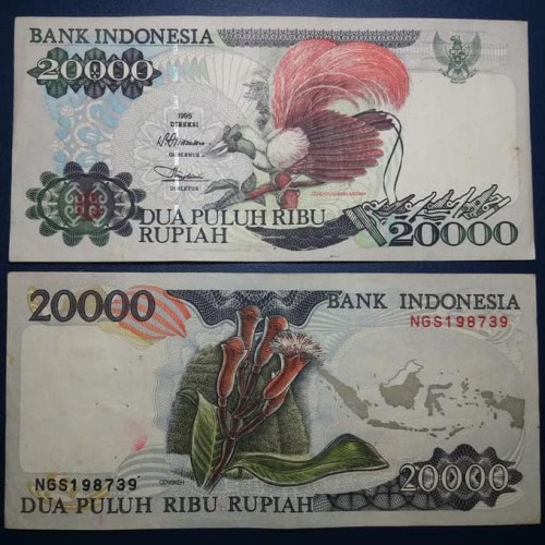 Detail Mata Uang Indonesia 20000 Nomer 18