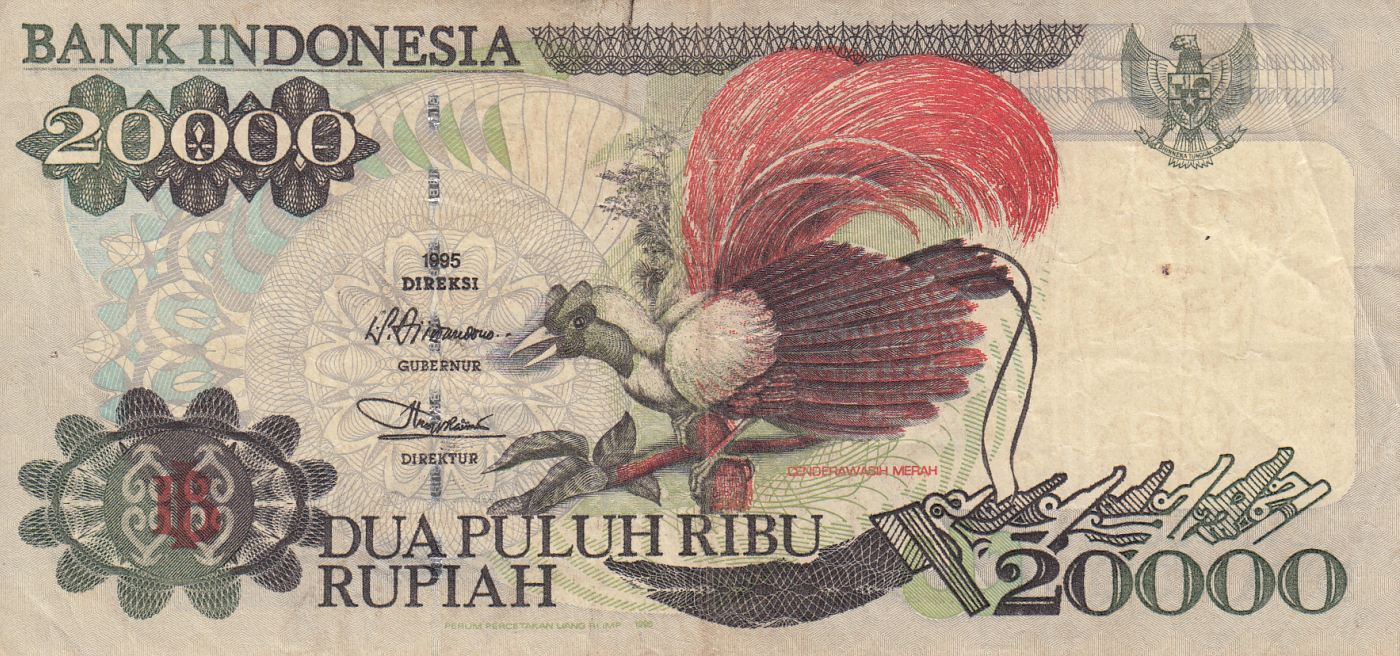 Detail Mata Uang Indonesia 20000 Nomer 20