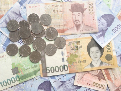 Detail Mata Uang Korea 1000 Won Nomer 29