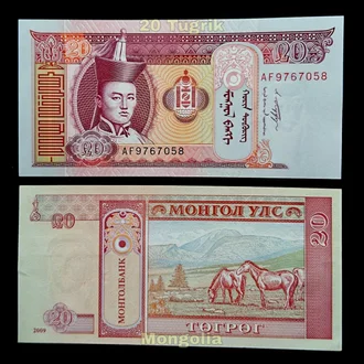 Detail Mata Uang Mongolia Nomer 7