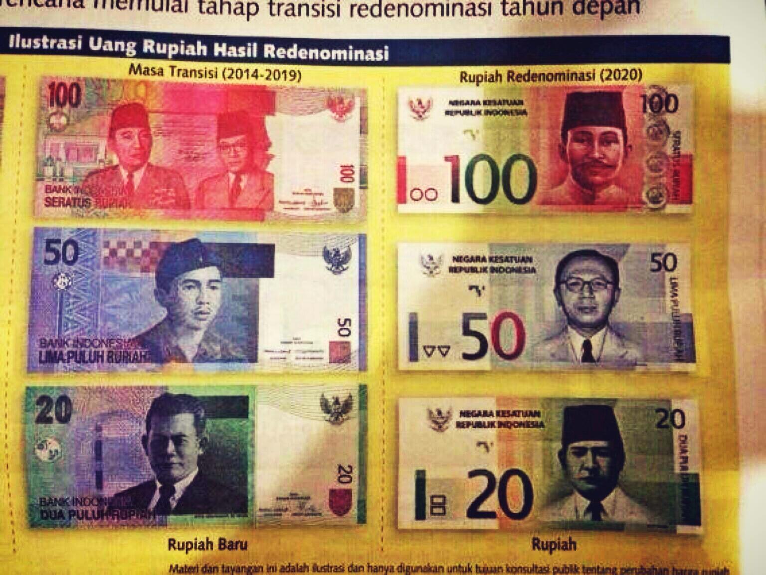 Detail Mata Uang Rupiah Baru Nomer 17