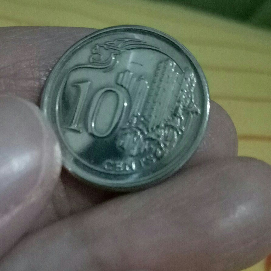 Detail Mata Uang Singapura Koin Nomer 19