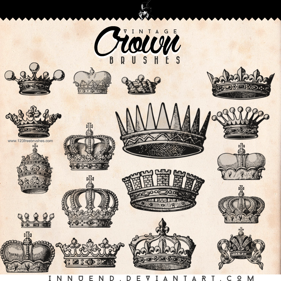 Detail Photoshop Brush Crown Nomer 15