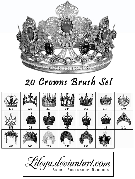 Detail Photoshop Brush Crown Nomer 8