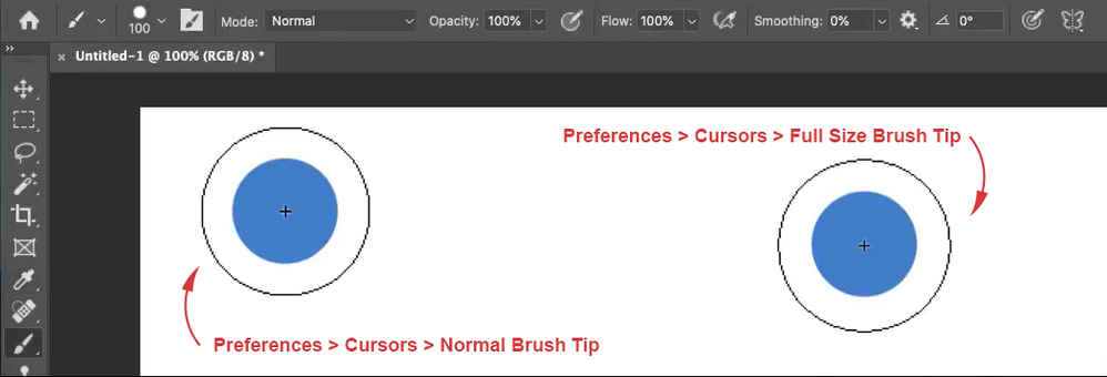 Detail Photoshop Brush Cursor Nomer 3