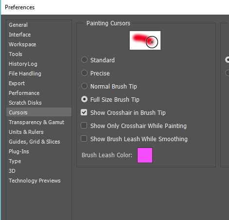 Detail Photoshop Brush Cursor Nomer 6