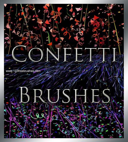 Detail Photoshop Confetti Brush Nomer 50