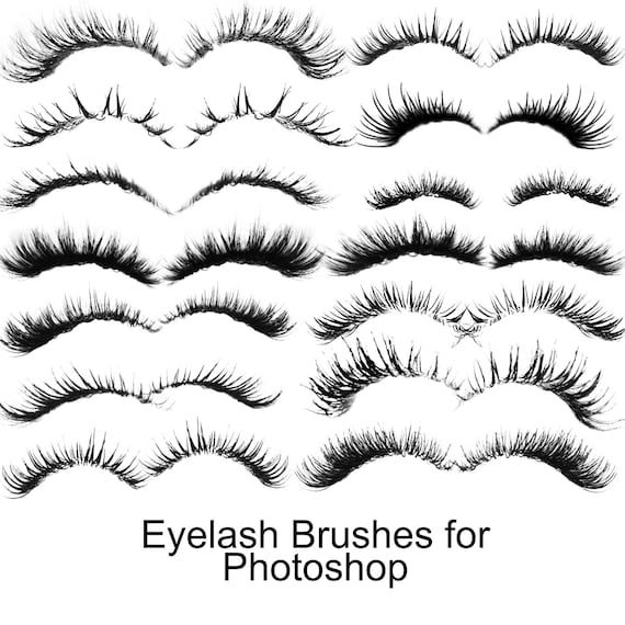 Detail Photoshop Eyelash Brushes Nomer 9