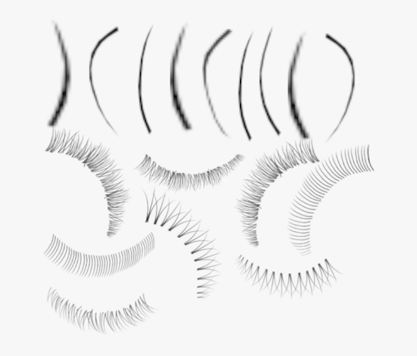 Detail Photoshop Eyelash Brushes Nomer 10