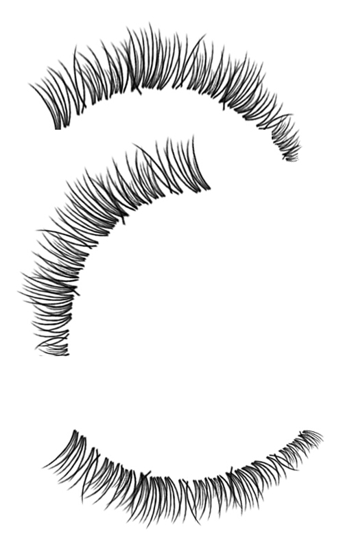 Detail Photoshop Eyelash Brushes Nomer 35