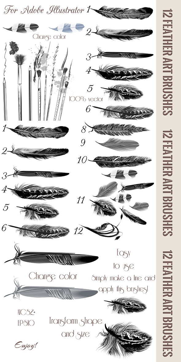 Detail Photoshop Feather Brush Nomer 23