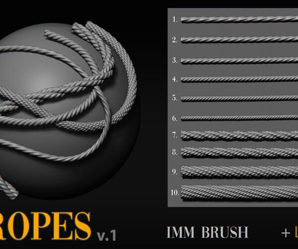 Detail Photoshop Rope Brush Nomer 51