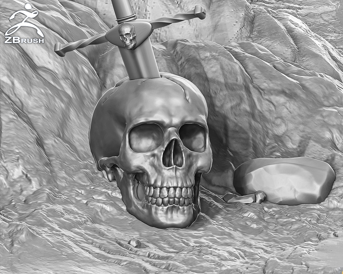 Detail Photoshop Skull Brushes Nomer 50