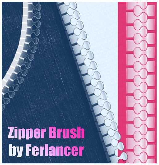 Detail Photoshop Zipper Brush Nomer 12