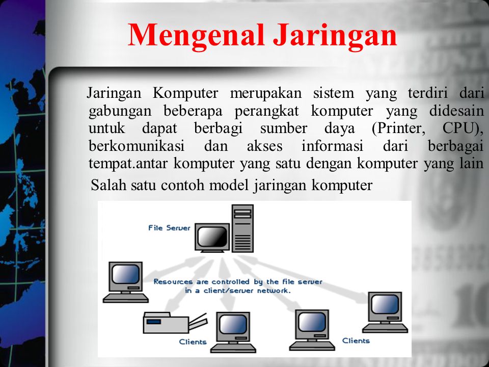 Detail Materi Jaringan Komputer Ppt Nomer 2