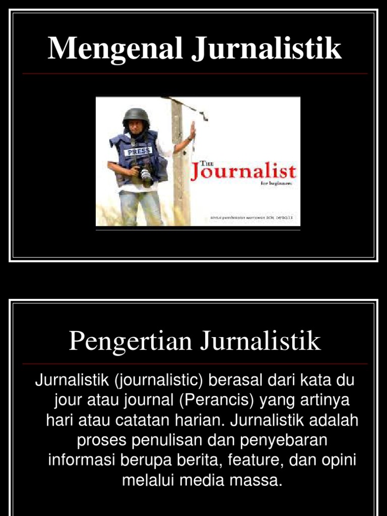 Detail Materi Jurnalistik Powerpoint Nomer 18