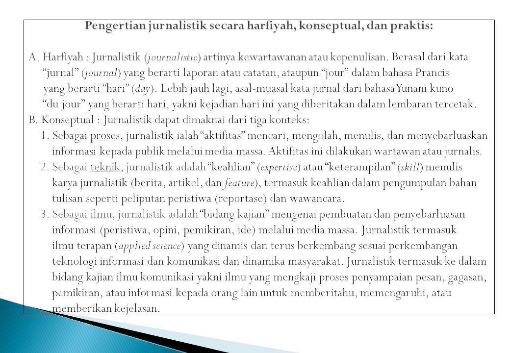 Detail Materi Pelatihan Jurnalistik Ppt Nomer 12