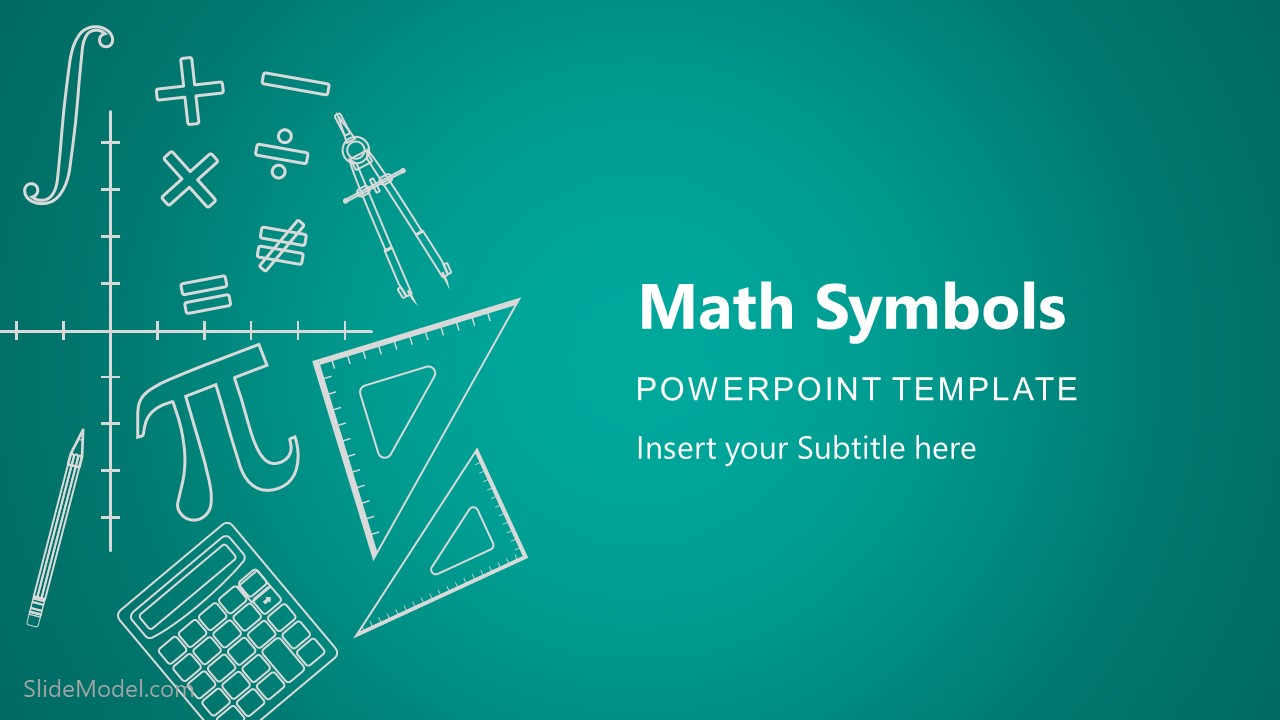 Detail Math Background For Powerpoint Nomer 17