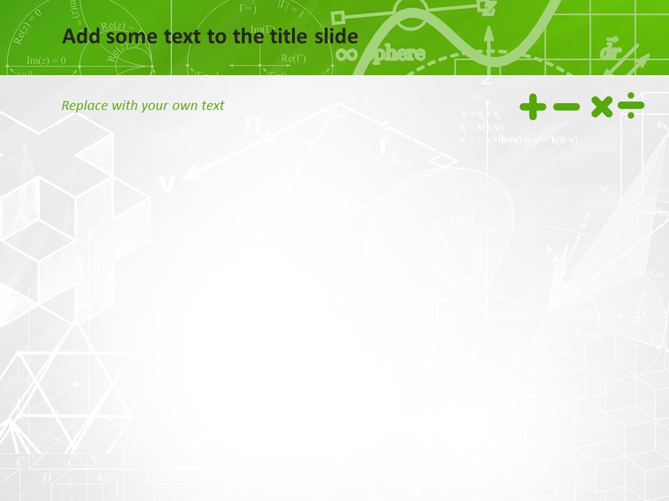 Detail Math Background For Powerpoint Nomer 23