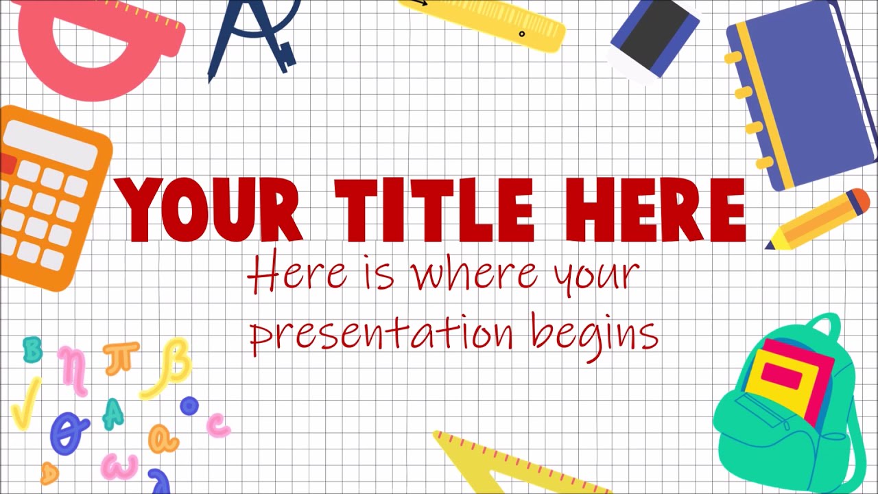Detail Math Background For Powerpoint Nomer 28