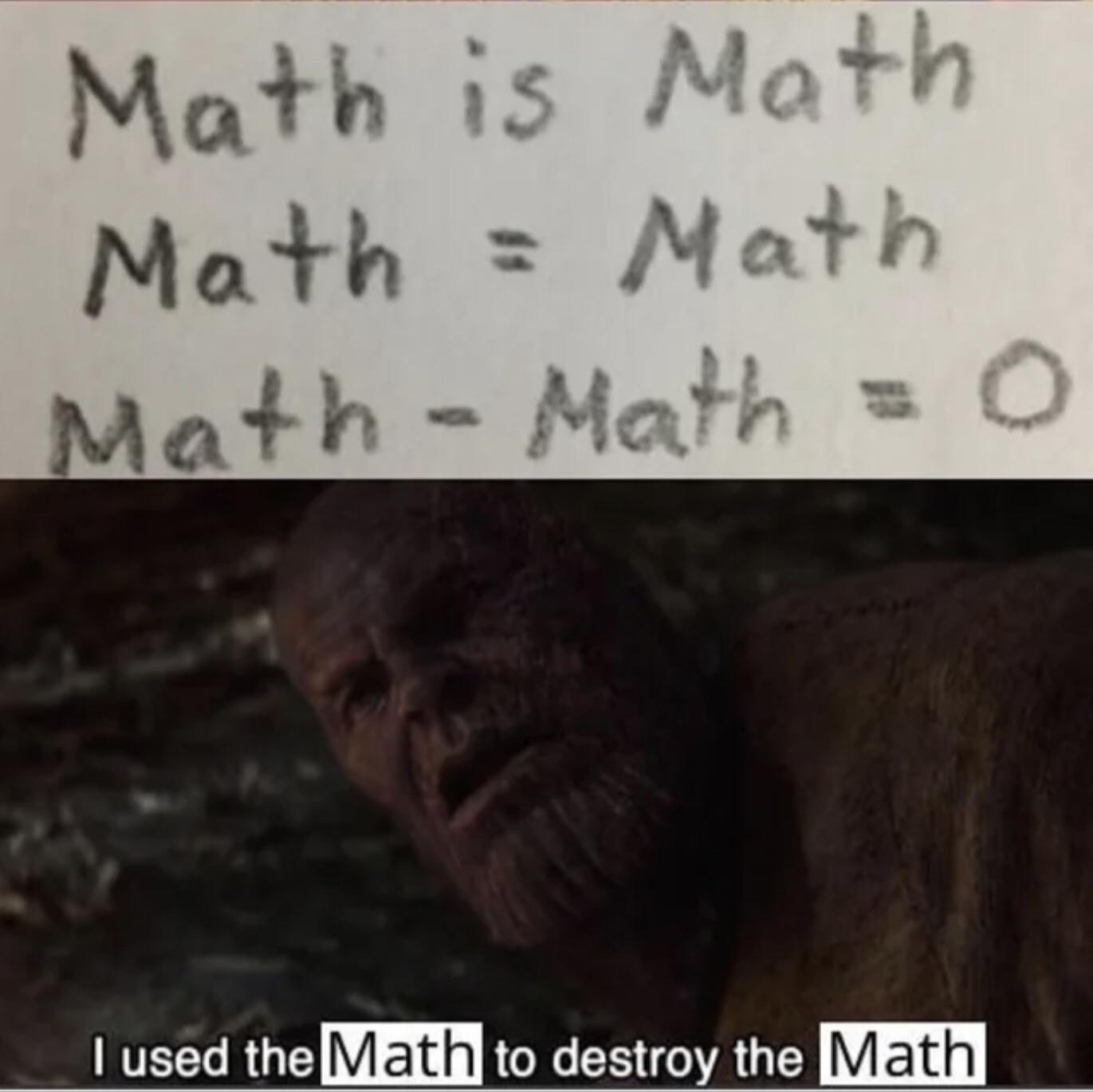 Detail Math Is Math Meme Nomer 31