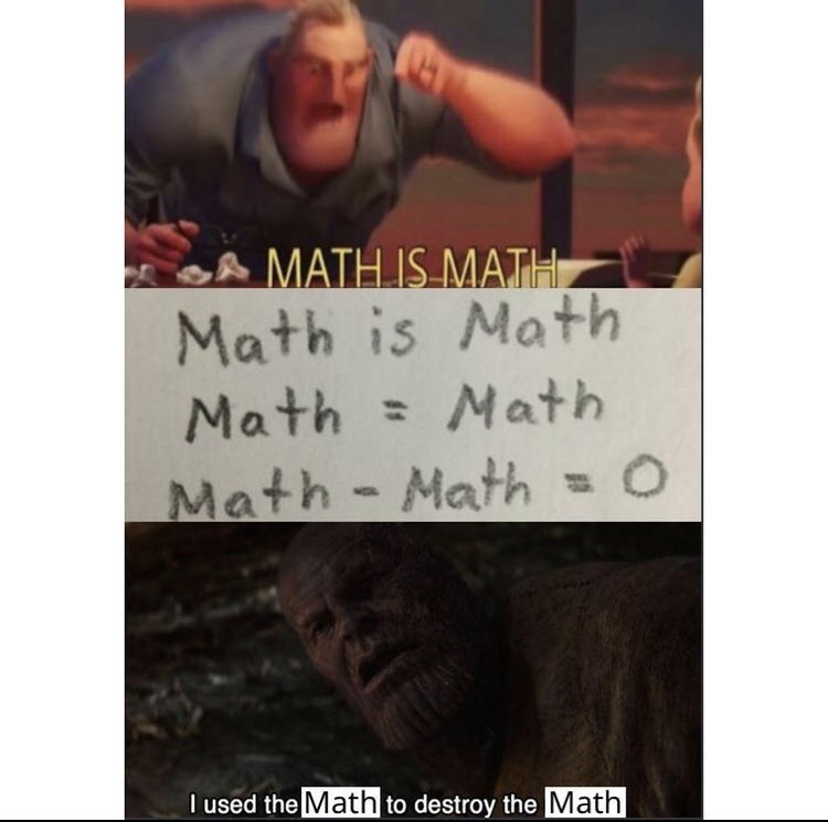Detail Math Is Math Meme Nomer 34