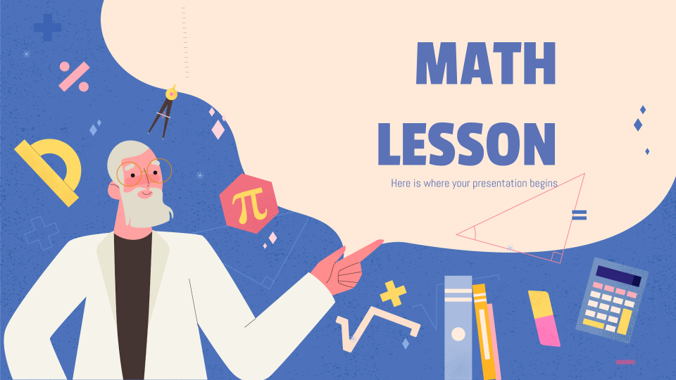 Detail Math Powerpoint Template Nomer 3