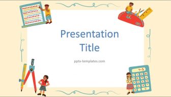 Detail Math Powerpoint Template Nomer 39
