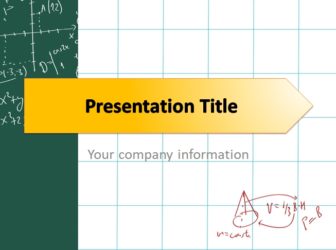 Detail Math Powerpoint Template Nomer 46