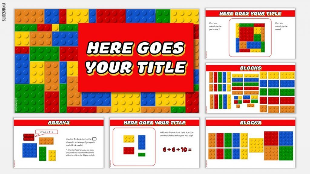 Detail Math Powerpoint Template Nomer 48