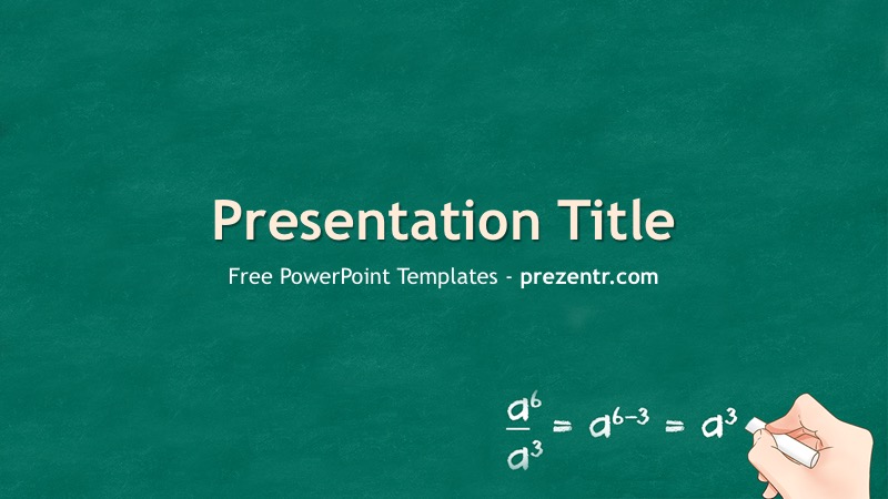 Detail Math Ppt Template Nomer 24
