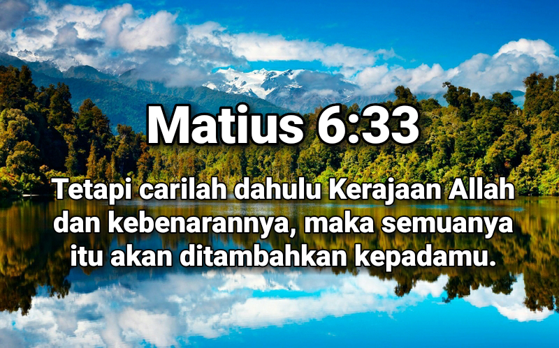 Detail Matius 6 Ayat 33 Nomer 21