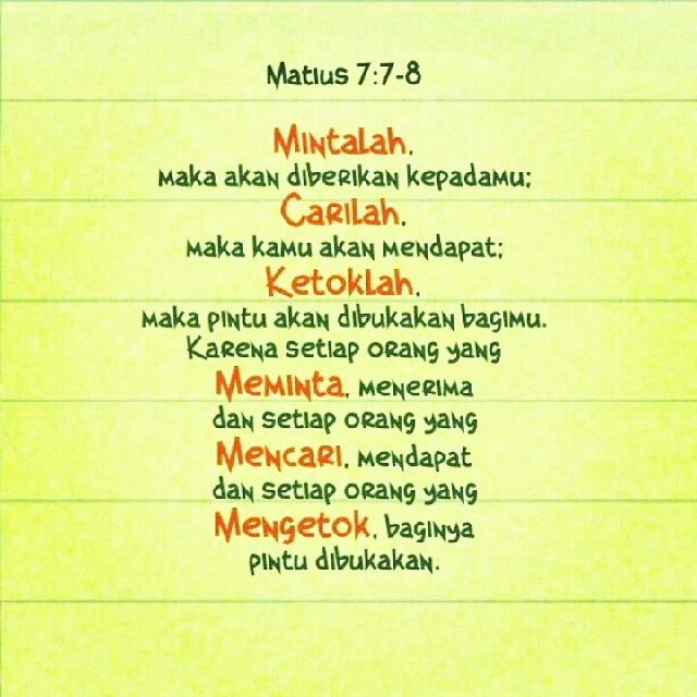 Detail Matius 7 7 8 Nomer 22